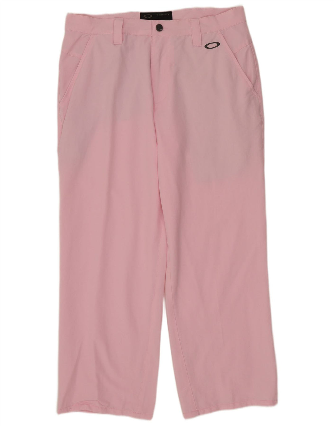 Pantaloni chino Capri da donna Oakley W32 L26 nylon rosa