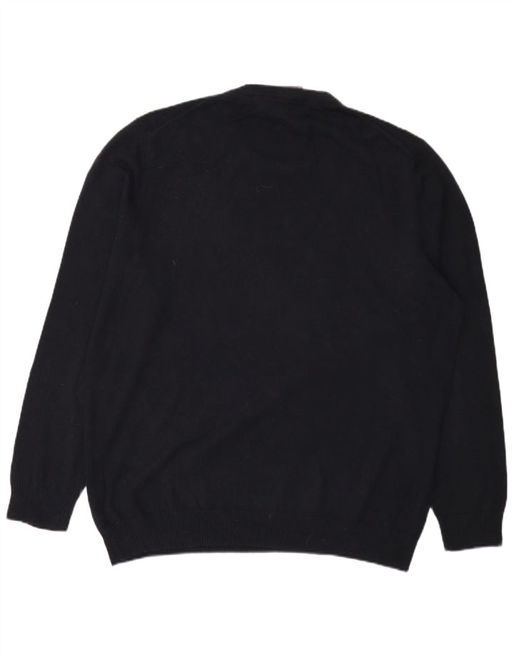 Maglione maglione girocollo da uomo Lyle & Scott 2XL Blu navy