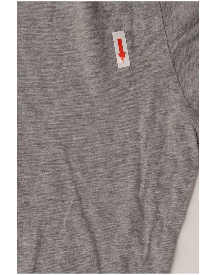T-shirt oversize da donna Adidas UK 12 grigio medio chiazzato