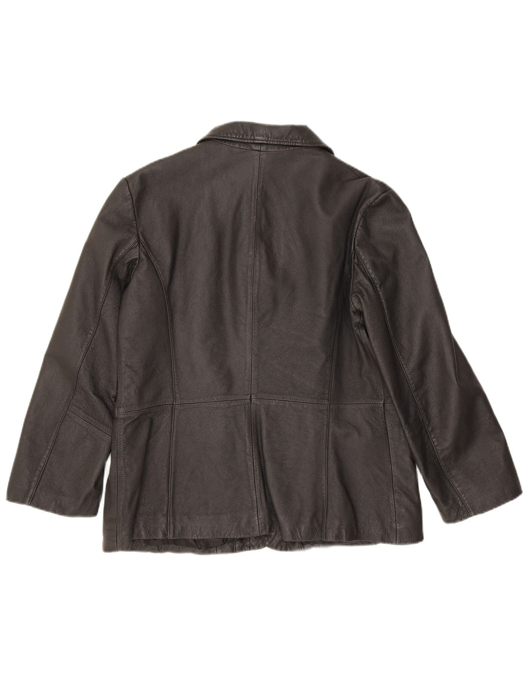 Giacca Blazer in Pelle da Donna a 3 Bottoni Conbipel IT 48 XL Nera