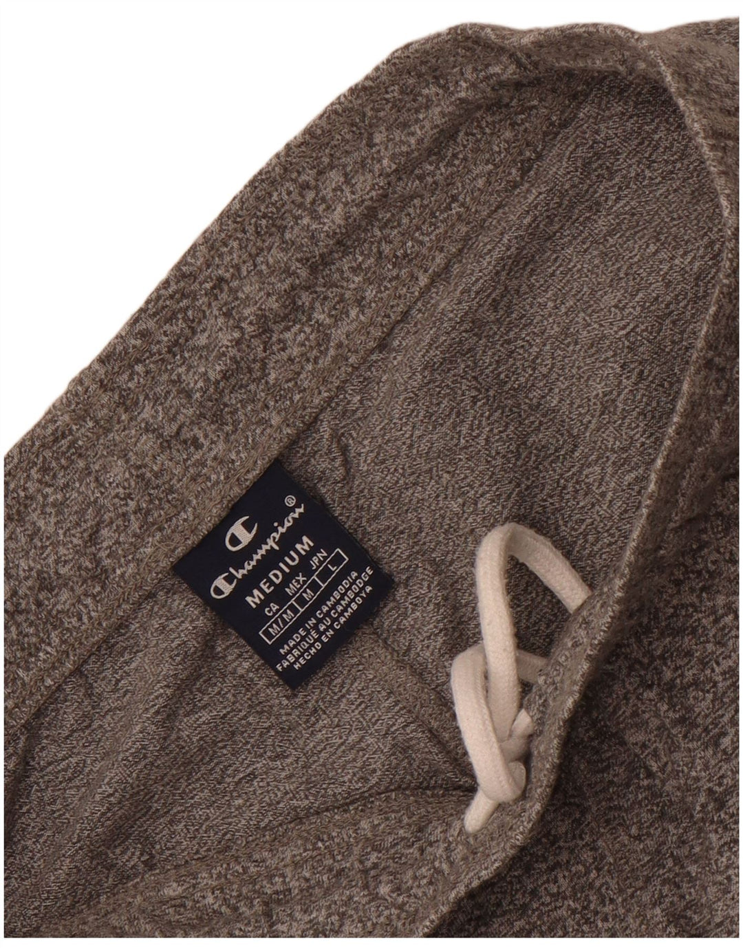 Pantaloncini sportivi da uomo Champion grigio medio chiazzato