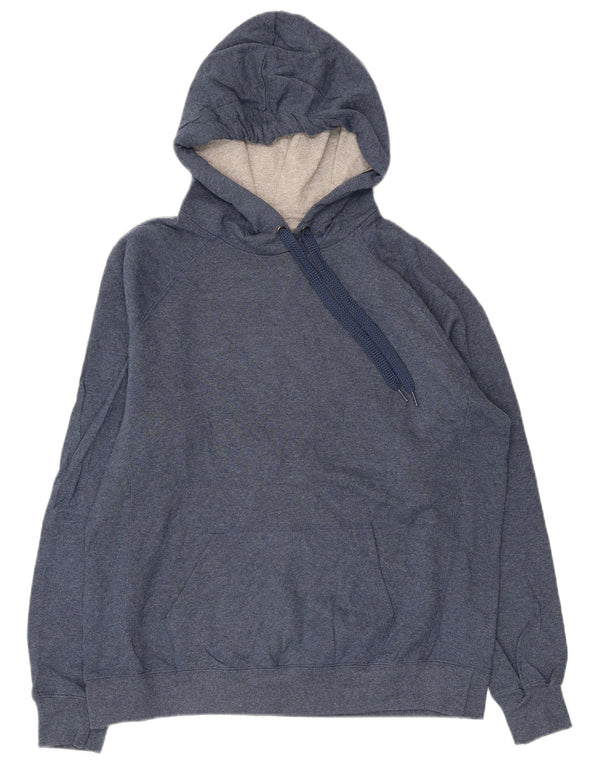 Felpa con cappuccio ecologica da donna Champion UK 18 XL cotone blu