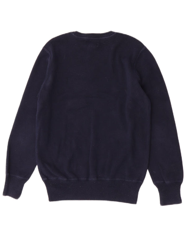 Polo Ralph Lauren Felpa per ragazzi, 14-15 anni, grande, in cotone blu navy