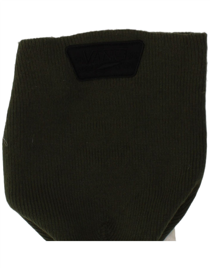 Berretto in maglia da uomo di Vans, taglia unica, logo in acrilico kaki