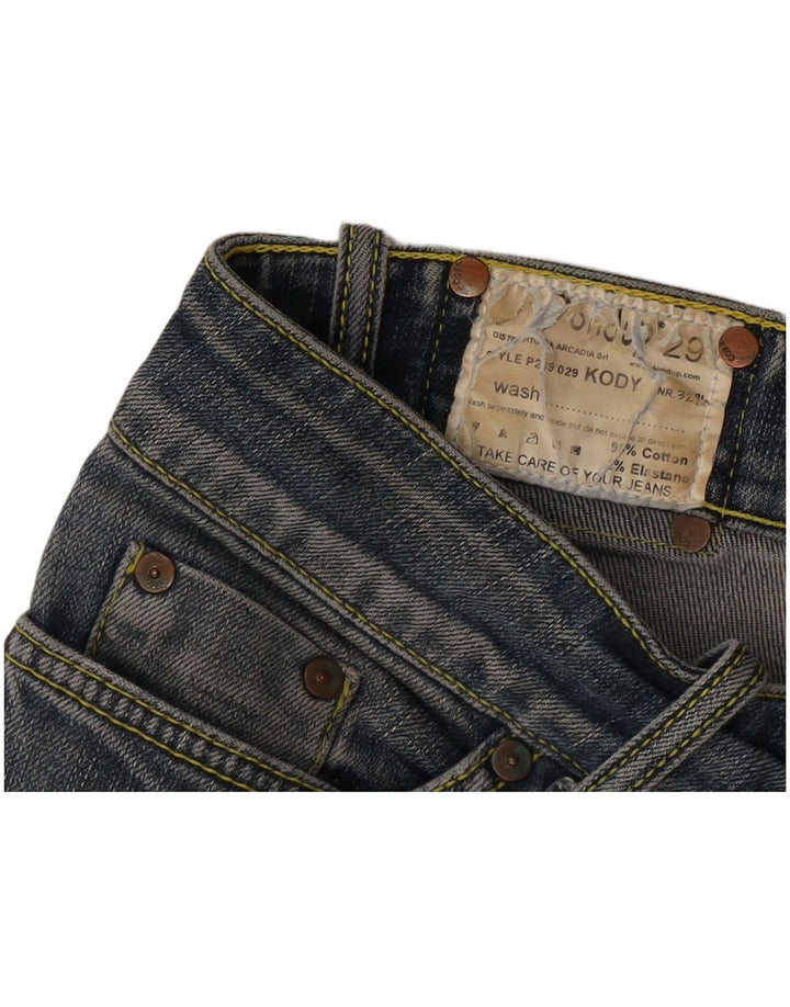 Jeans dritti da donna Dondup W29 L28 cotone blu