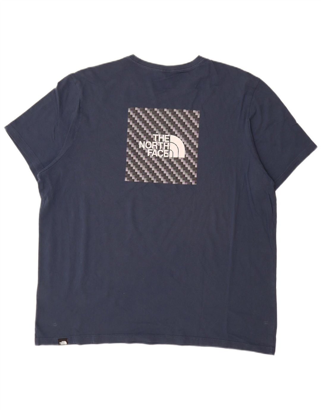 T-shirt grafica da uomo THE NORTH FACE Top 2XL cotone blu navy