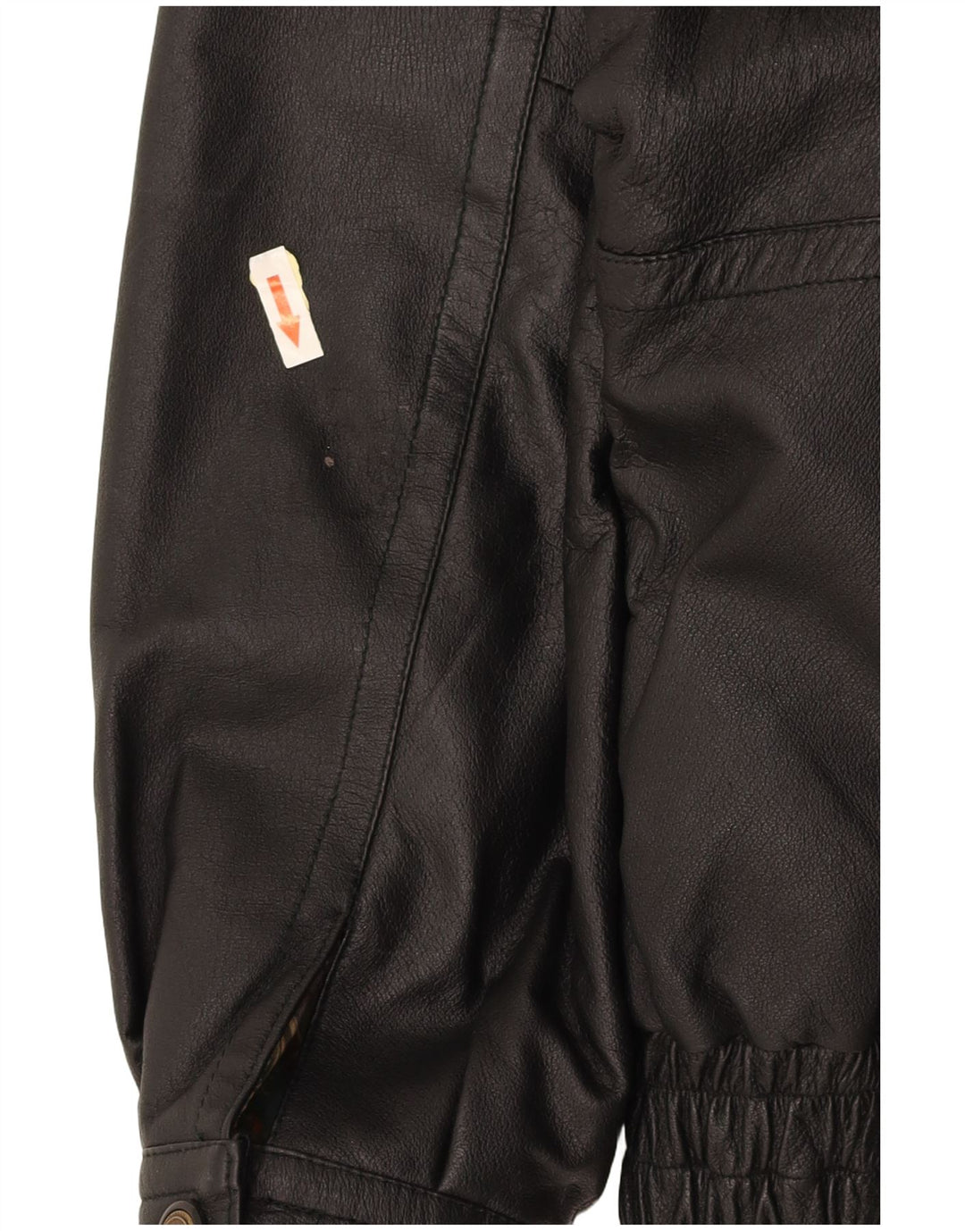 Giacca in pelle da uomo CANDA UK 44 2XL Pelle nera