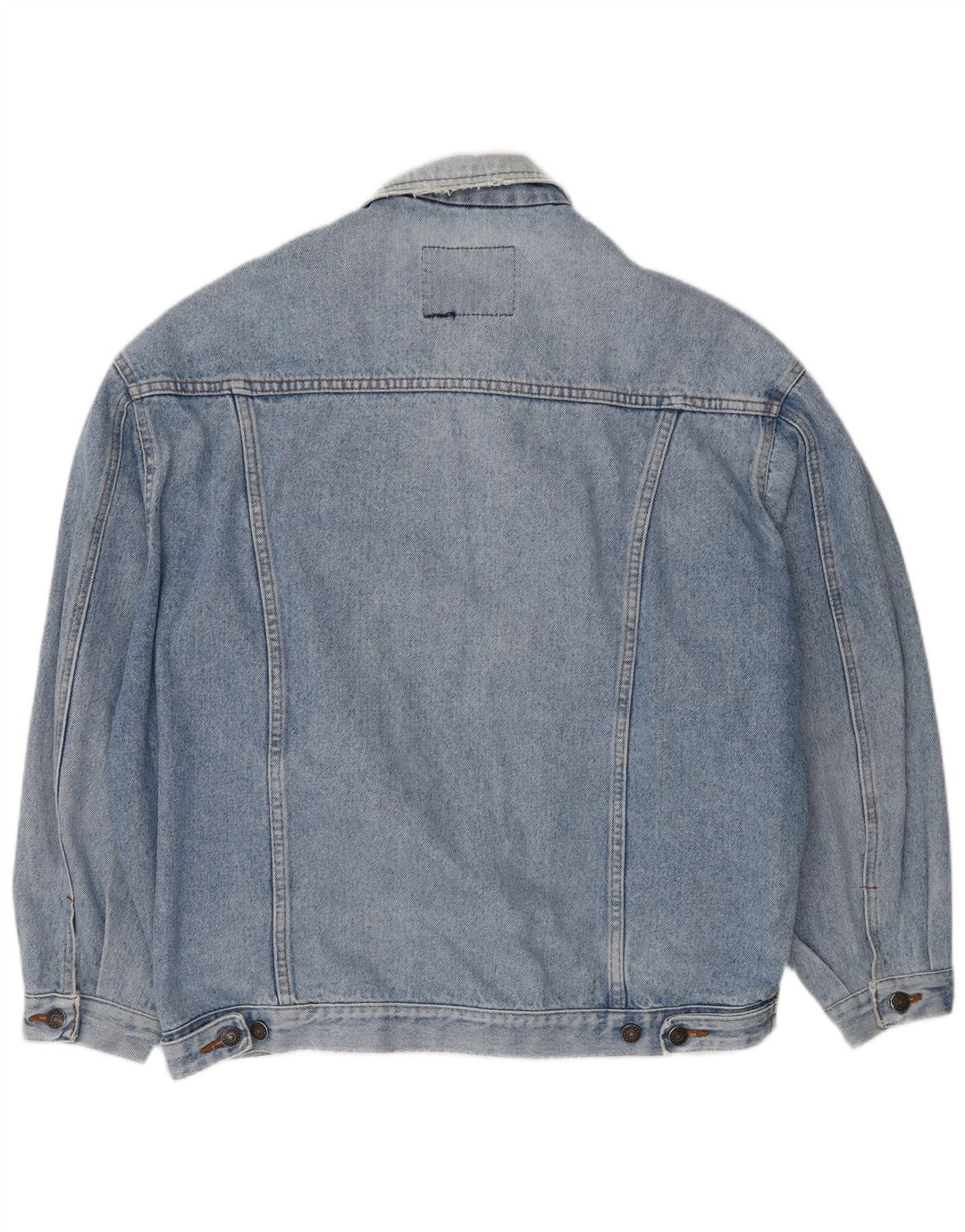 Casucci Giacca in denim da uomo UK 40 Large Blu Cotone