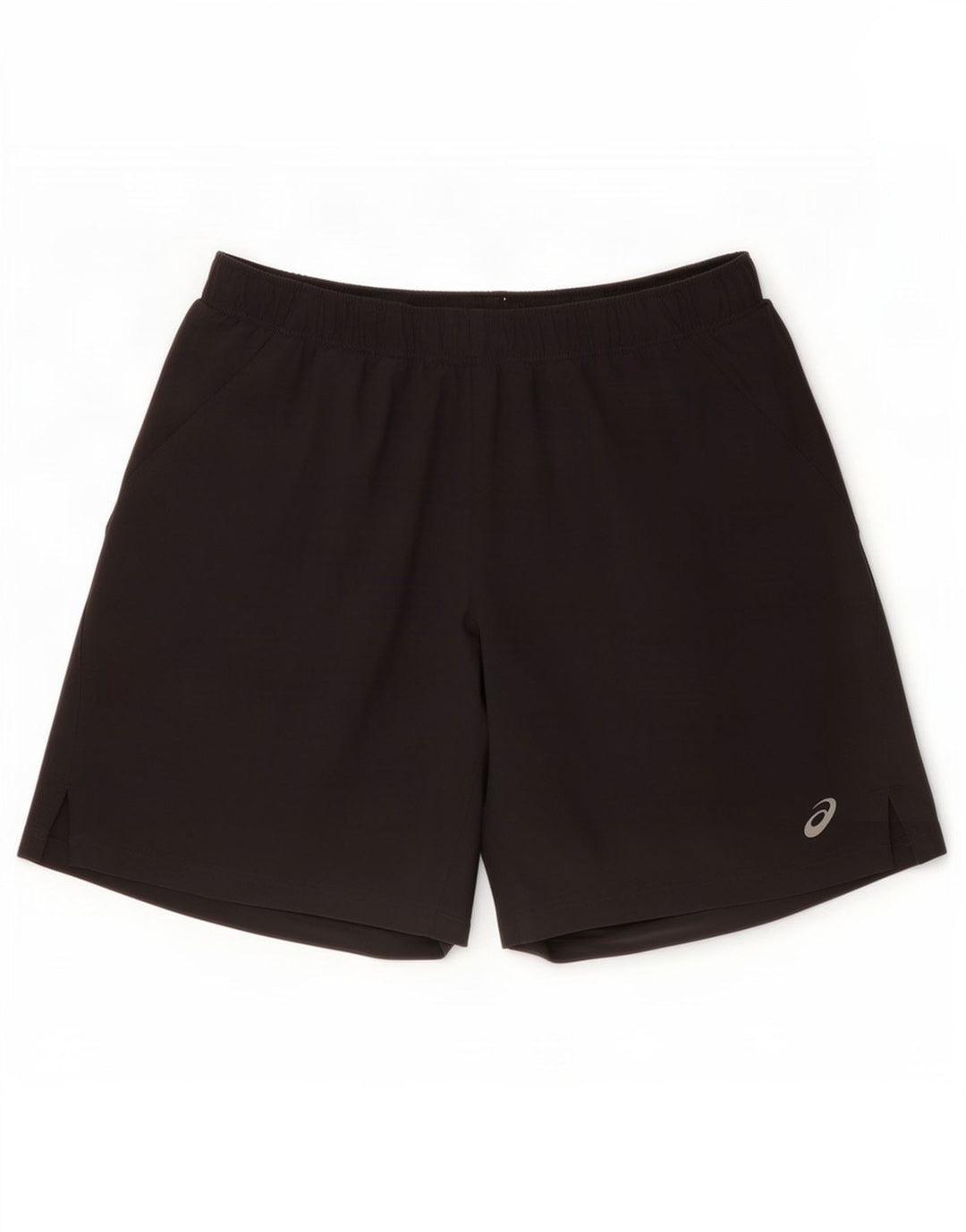 Pantaloncini sportivi da uomo Asics piccoli in poliestere nero