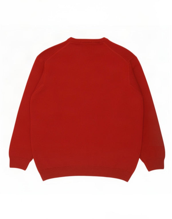 Marks & Spencer Maglione maglione girocollo St. Michael da uomo XL Bordeaux