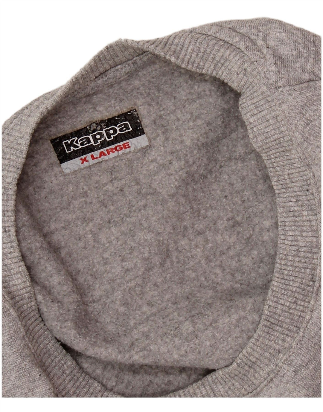 Top corto da donna Kappa a maniche lunghe UK 18 XL Grigio