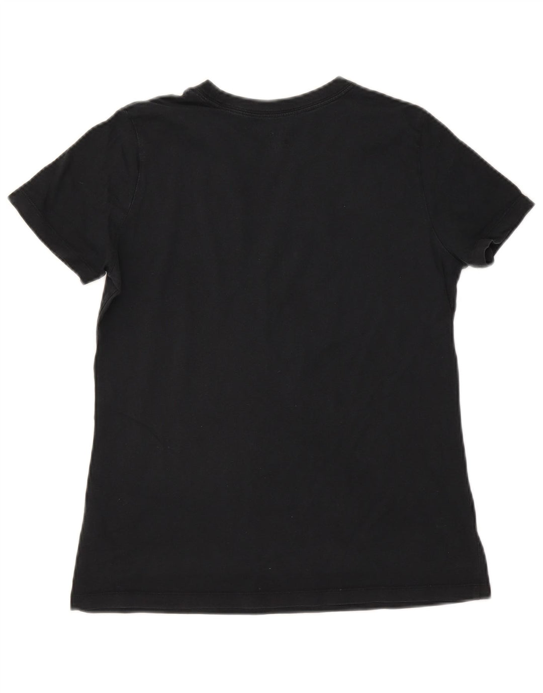 NIKE Womens Graphic T-Shirt Top UK 12 Medium Black Cotton Vintage Nike and Second-Hand Nike from Messina Hembry 