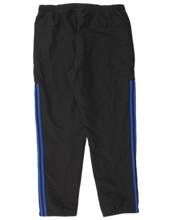 Adidas Mens Tracksuit Trousers Joggers Large  Black Polyester