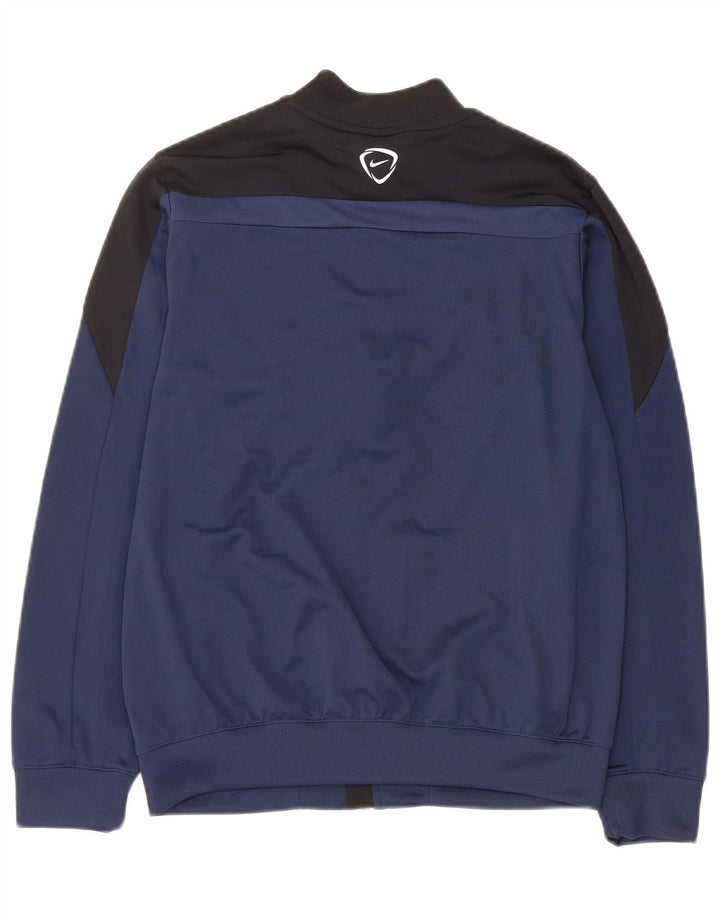 Giacca da tuta da ragazzo NIKE Real Madrid 12-13 anni, grande, blu navy