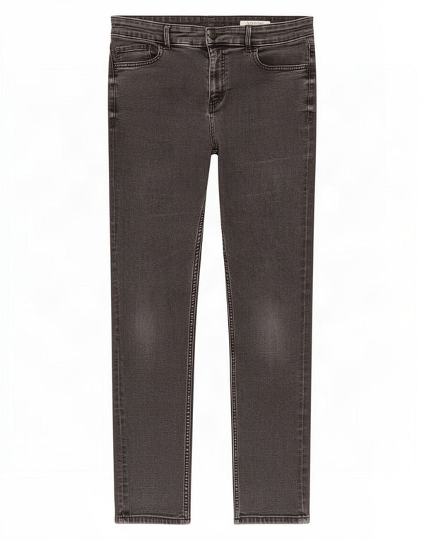 Jeans dritti da donna Marks & Spencer UK 14 Large W32 L30 Cotone nero