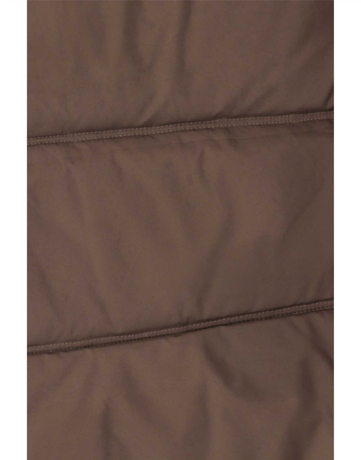 Gilet imbottito da donna Adidas UK 14 grande poliestere grigio