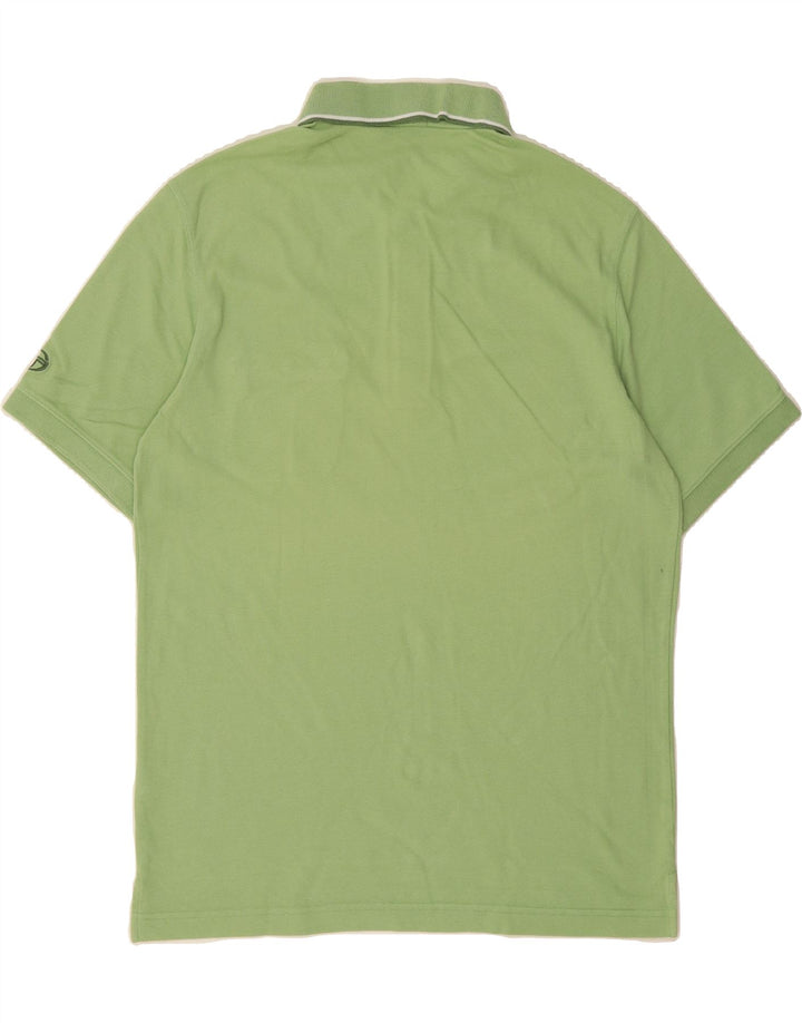SERGIO TACCHINI Mens Polo Shirt IT 52 Large Green Cotton Vintage Sergio Tacchini and Second-Hand Sergio Tacchini from Messina Hembry 