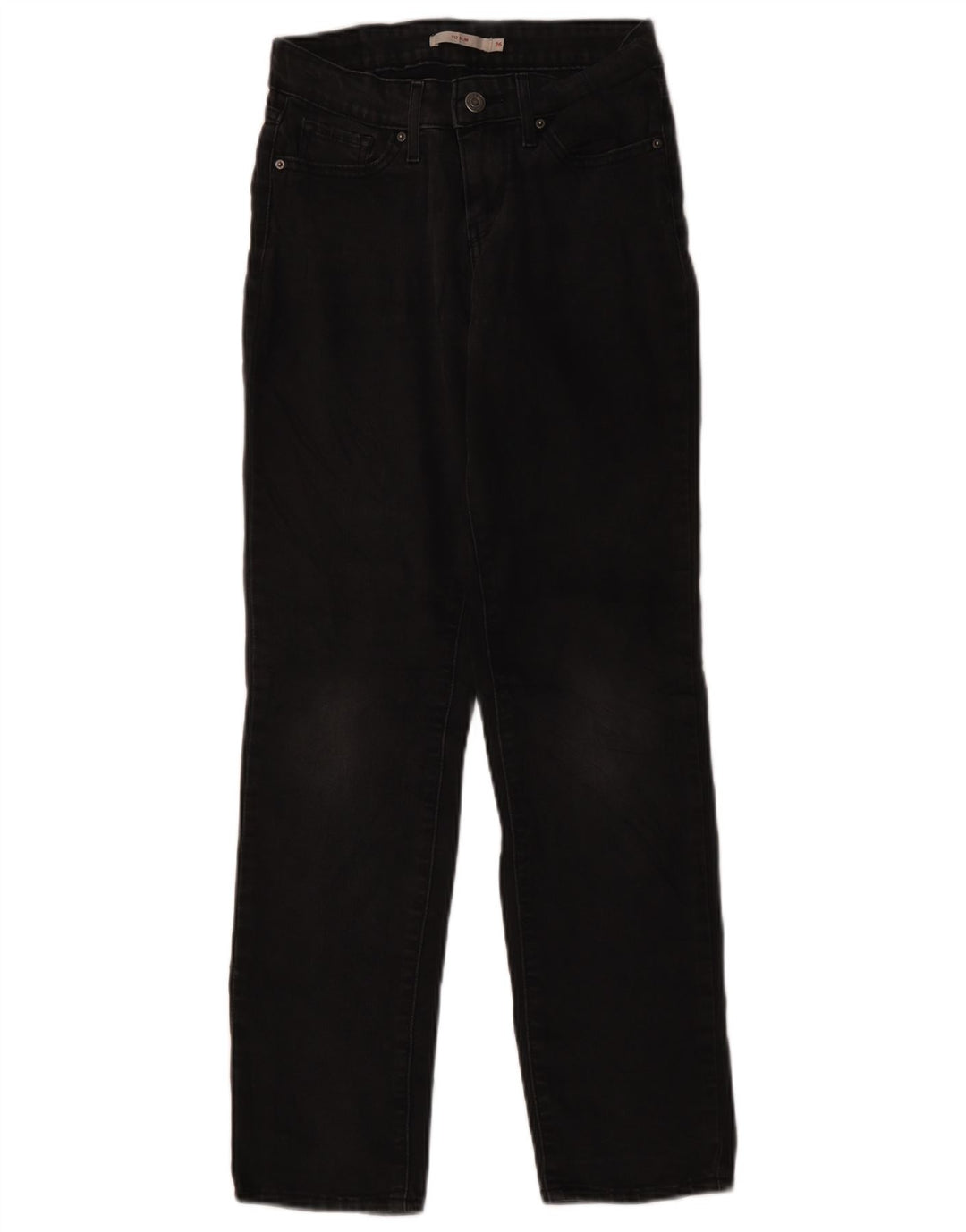 Jeans Levi's da donna 712 slim W26 L29 cotone nero