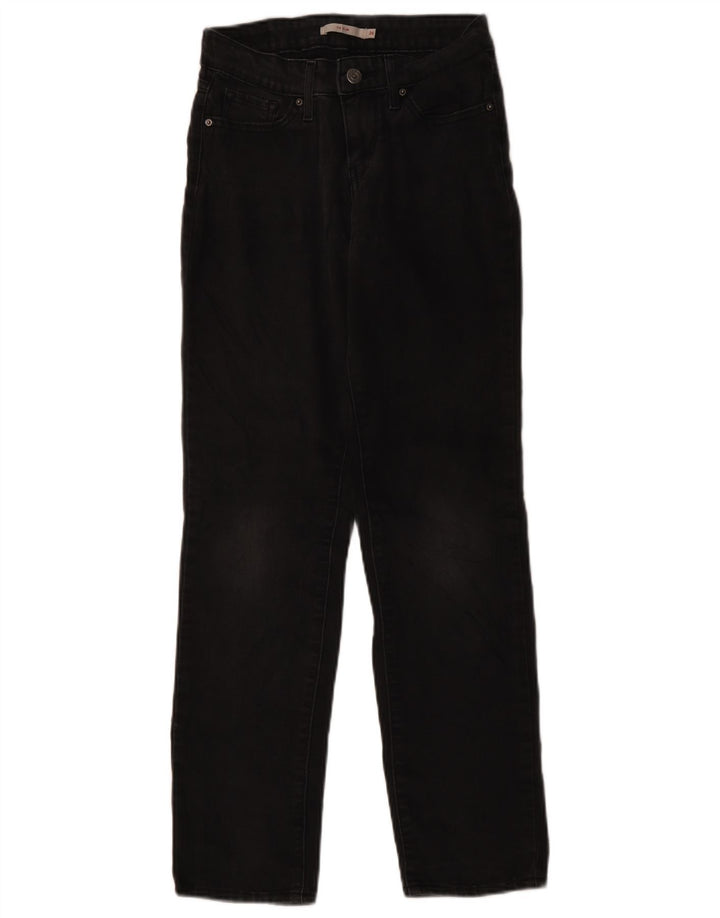 Jeans Levi's da donna 712 slim W26 L29 cotone nero