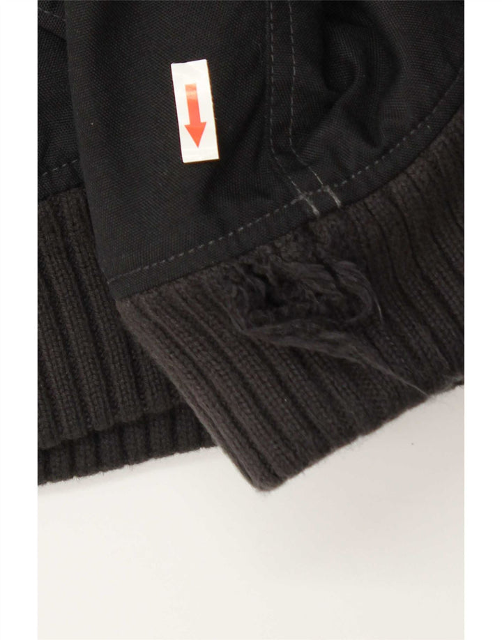 Giubbotto bomber imbottito con cappuccio da uomo Woolrich UK 42 XL Nero