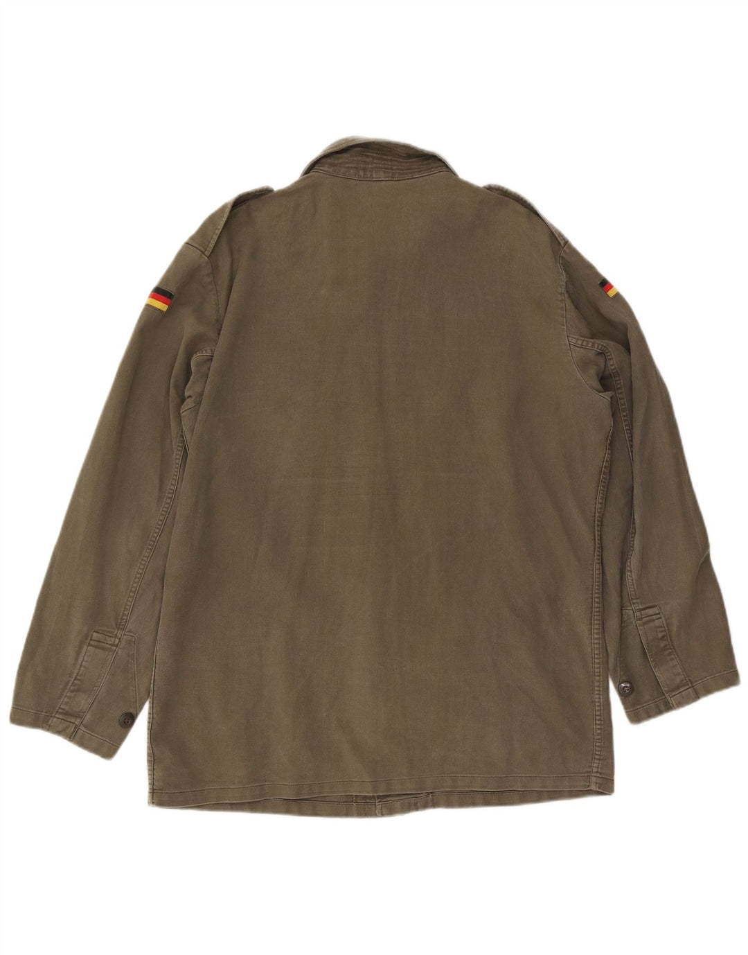 Giacca militare vintage da uomo UK 40 Large Green Army