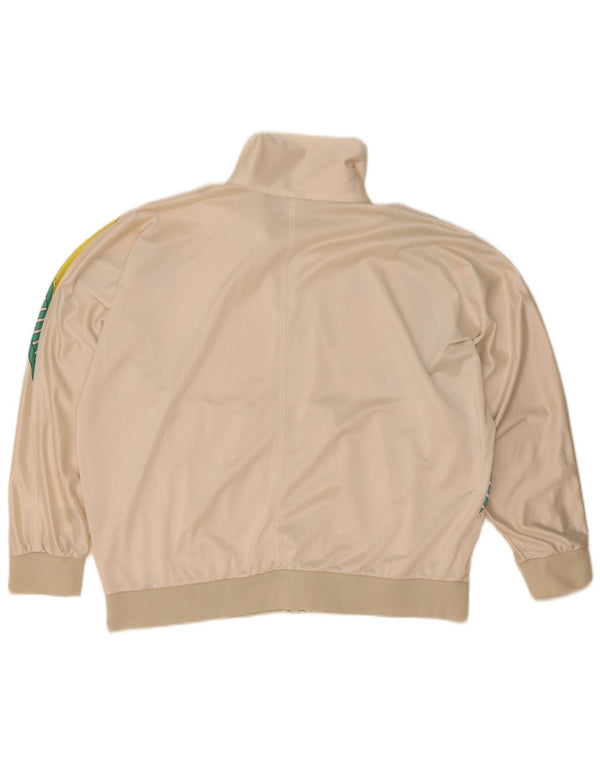 Giacca da ginnastica da donna con grafica Ellesse UK 18 XL White Colourblock