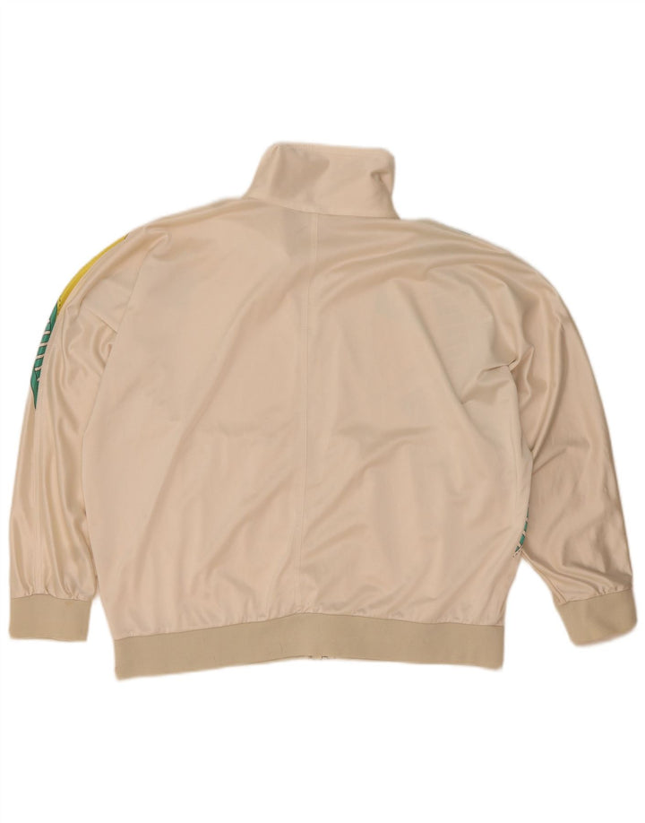 Giacca da ginnastica da donna con grafica Ellesse UK 18 XL White Colourblock