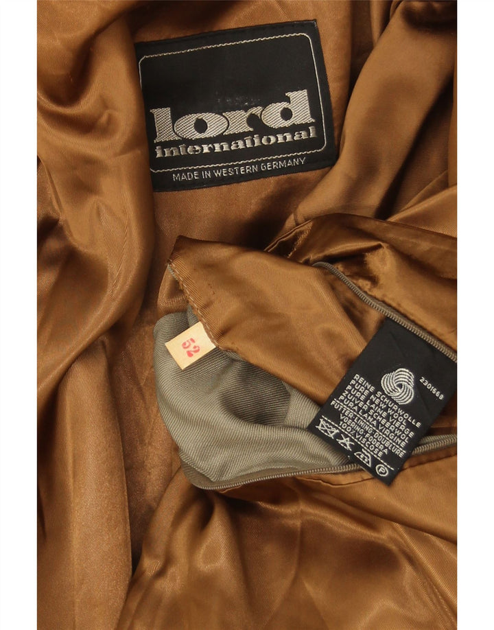 Cappotto da uomo Lord IT 52 XL Beige Lana vergine