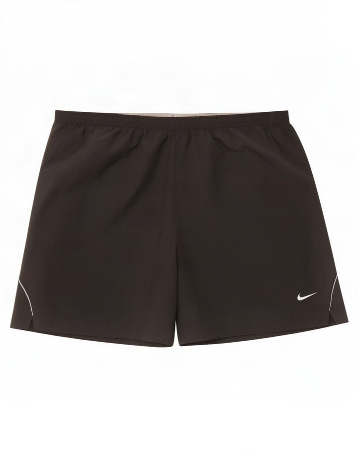 Pantaloncini sportivi Nike Dri Fit da uomo di colore grigio medio