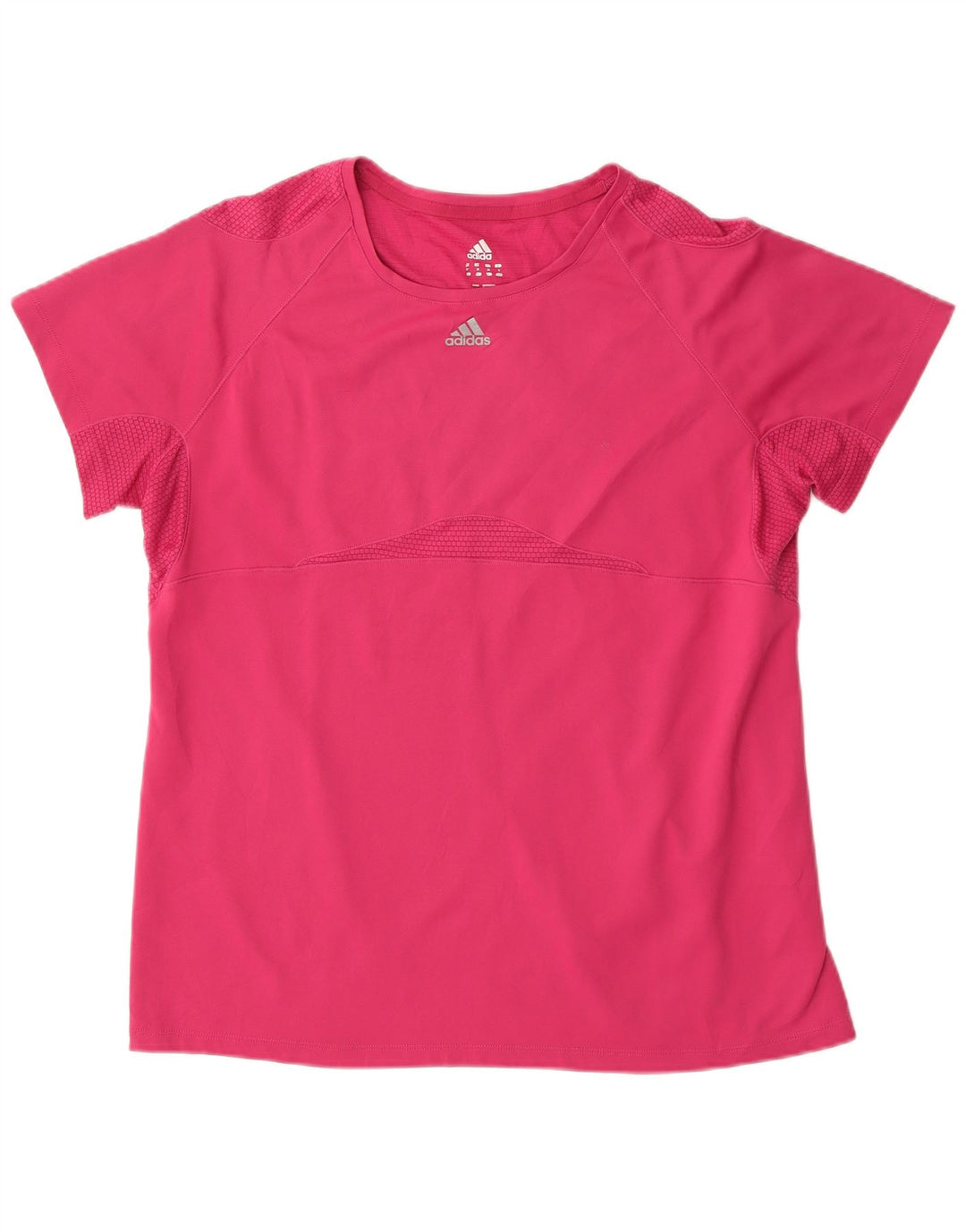 Maglietta da donna Adidas Top UK 18 XL poliestere rosa