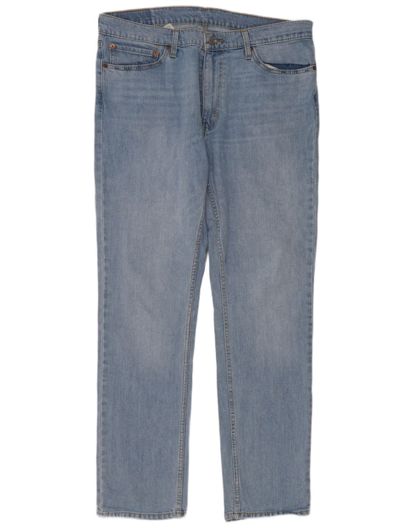 Levi's Uomo 511 Slim Jeans W36 L32 Cotone Blu