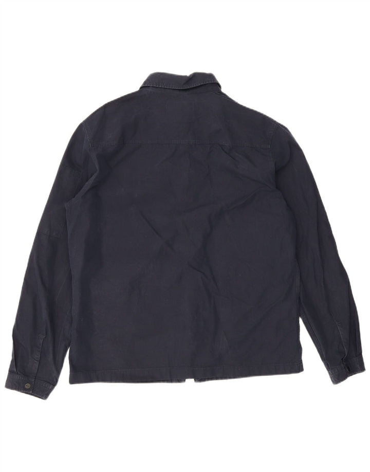 Giubbotto bomber da uomo HUGO BOSS UK 38 medio cotone blu navy
