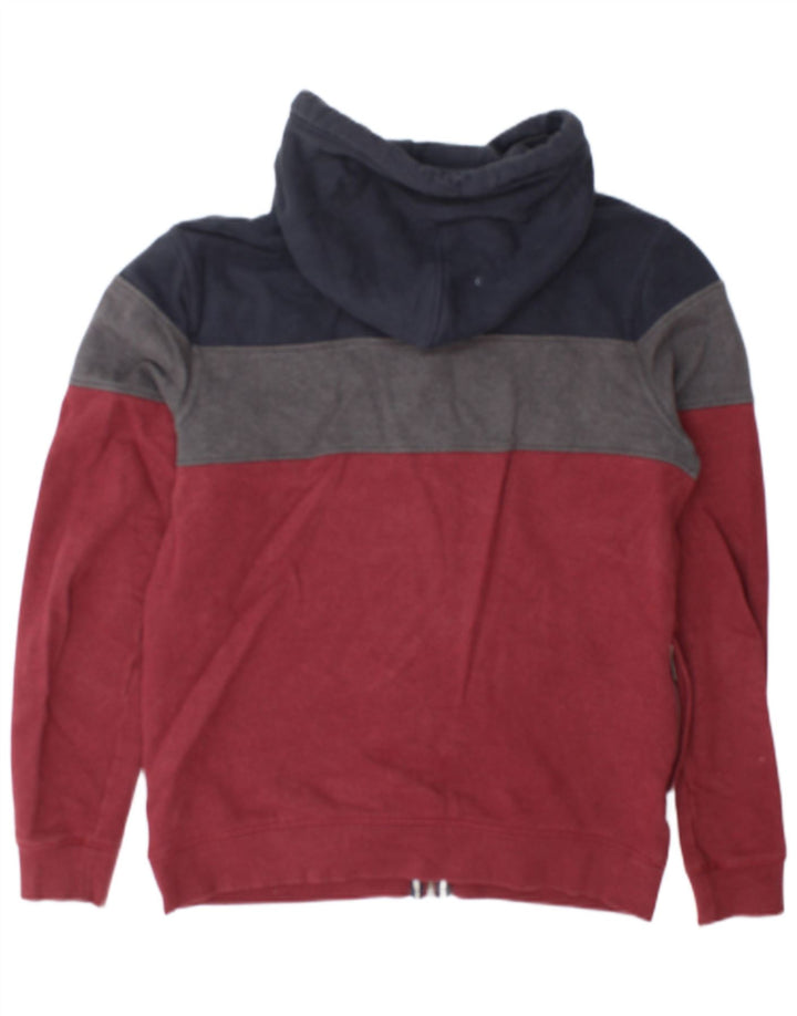 Maglione con cappuccio e zip da uomo Fat Face in cotone color block medio multicolore