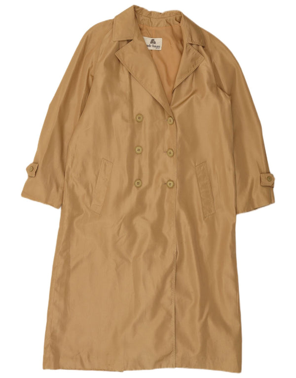 Trench doppiopetto da donna Claude Havrey UK 14 Beige medio