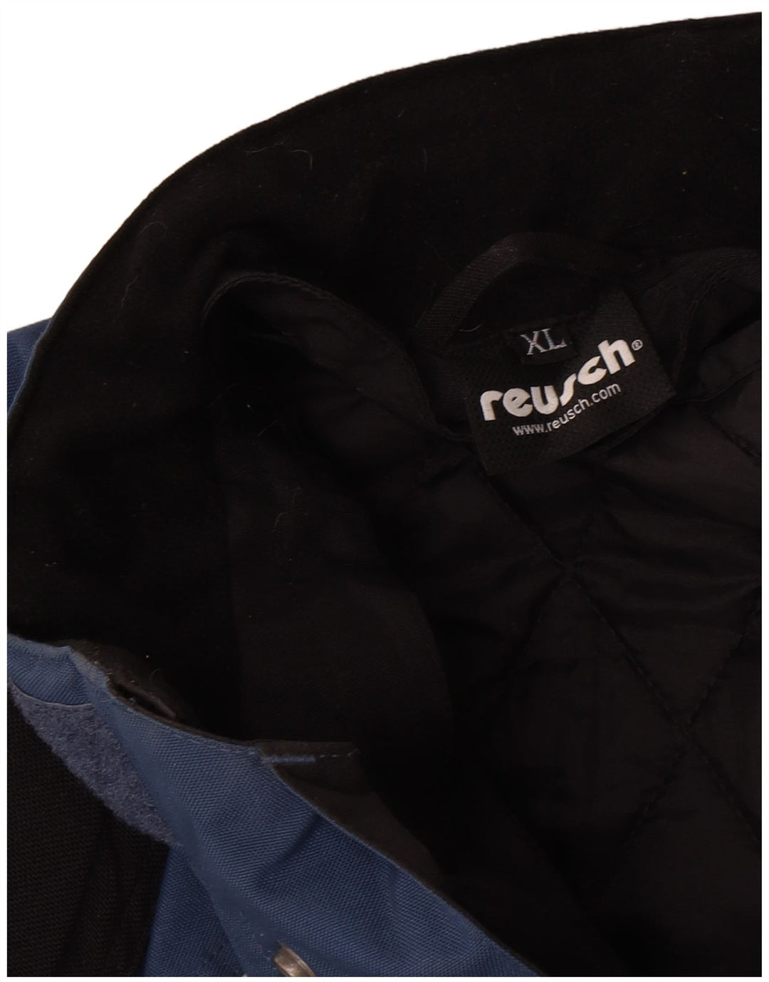 Giacca da corsa da uomo Reusch UK 42 XL Blu Colourblock in poliammide