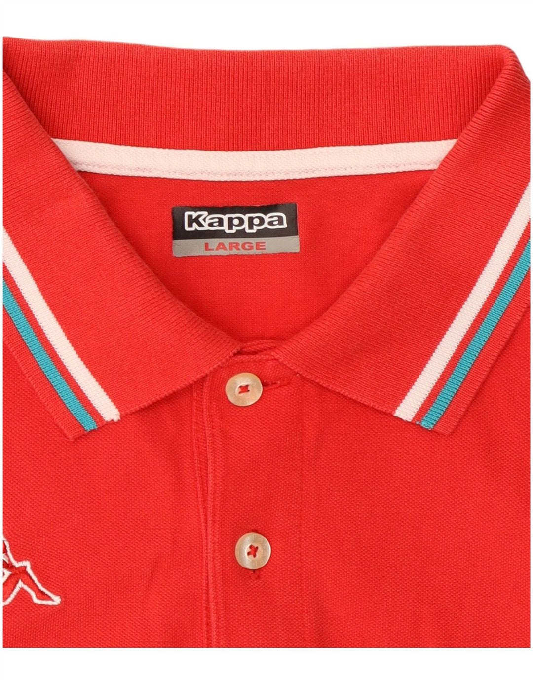 Polo Kappa Uomo Large Rossa