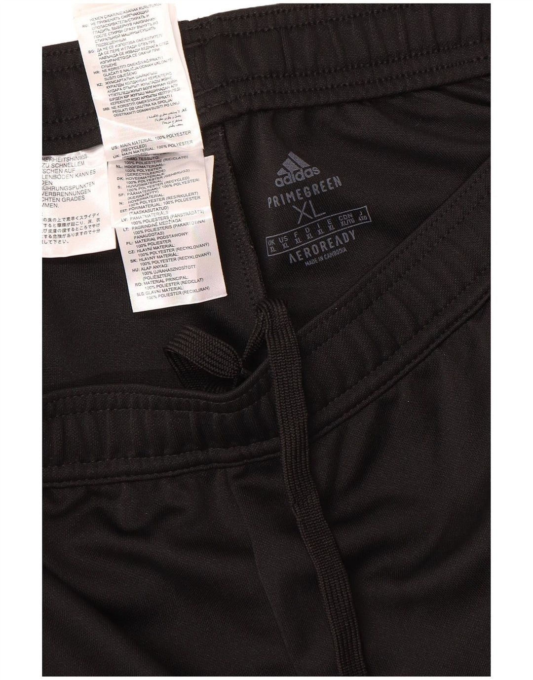 Pantaloni da tuta Adidas Aeroready da uomo XL poliestere nero