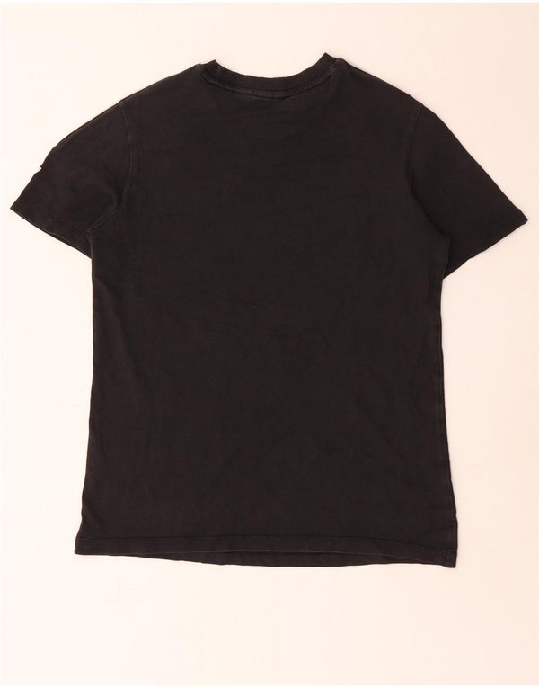 T-shirt grafica da donna Adidas Top UK 10 piccola nera