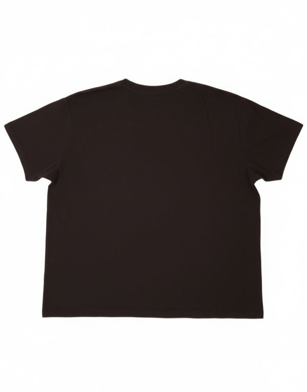 T-shirt Nike da uomo dal taglio ampio, XL, in cotone nero