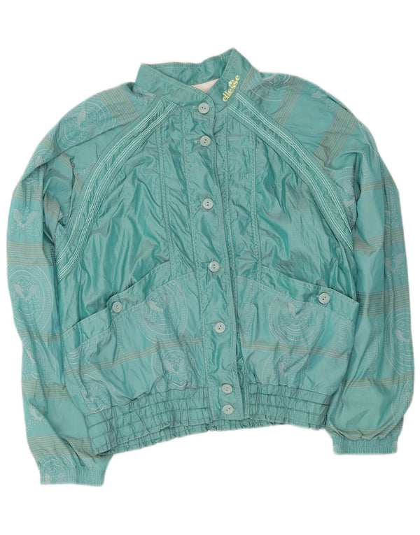 Giacca da tuta da donna Ellesse IT 44 Cotone Paisley verde medio