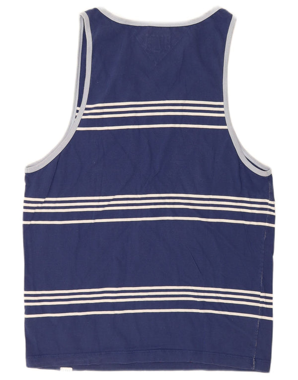 Canotta da uomo Tommy Hilfiger Canotta media in cotone a righe blu navy