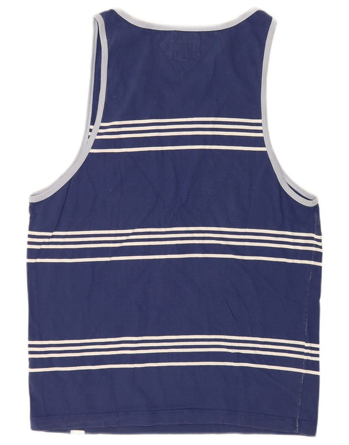 Canotta da uomo Tommy Hilfiger Canotta media in cotone a righe blu navy