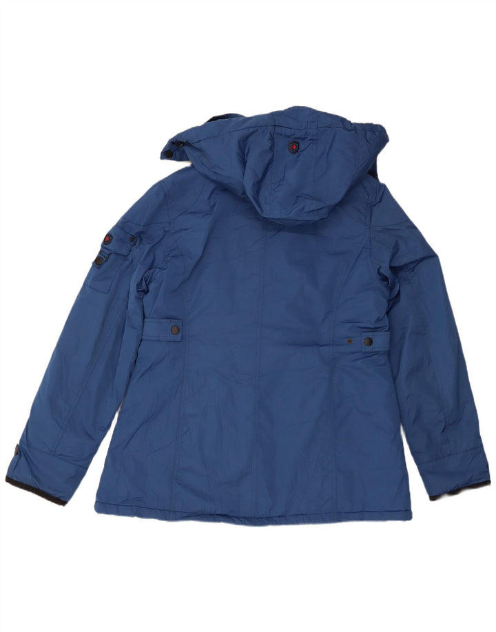 Giacca imbottita con cappuccio da donna Wellensteyn UK 20 2XL blu poliammide