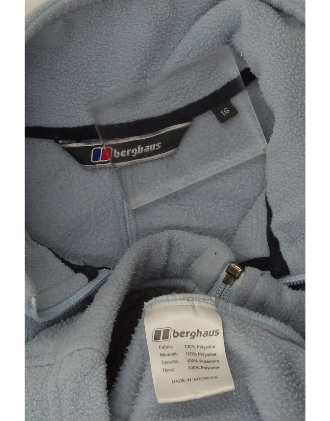Maglione in pile da donna Berghaus UK 16 grande poliestere blu