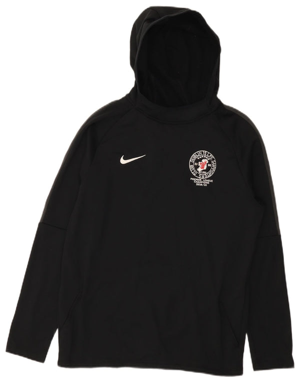 Felpa con cappuccio grafica Nike Liverpool da ragazzo, 13-14 anni, XL, poliestere nero