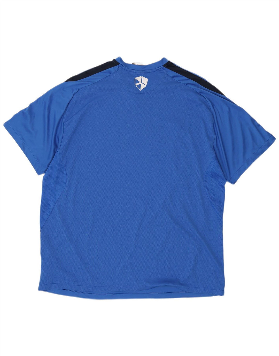 T-shirt da uomo Nike Dri Fit Top 2XL blu poliestere color block