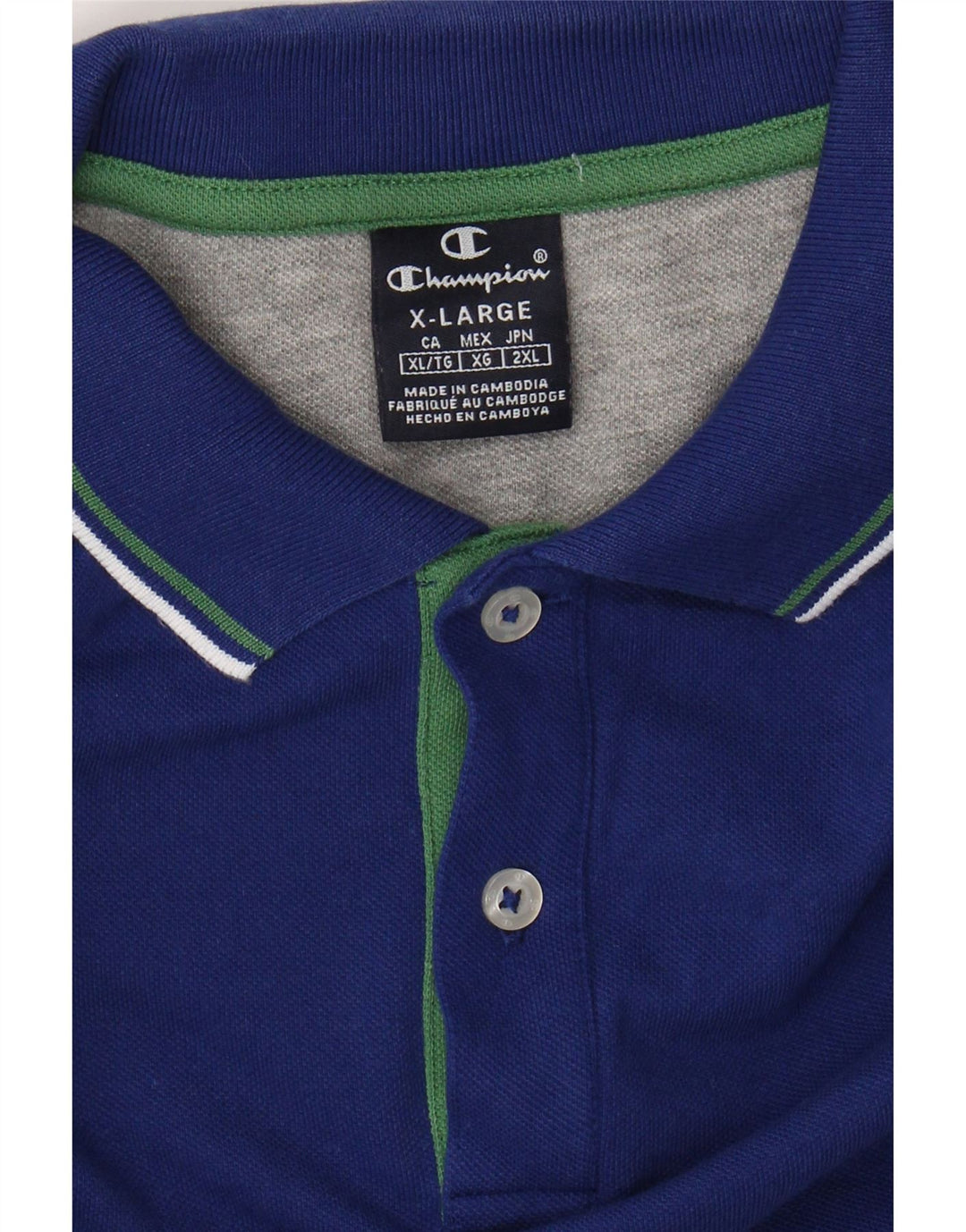 Polo da uomo CHAMPION XL Blu