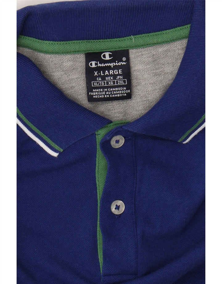Polo da uomo CHAMPION XL Blu