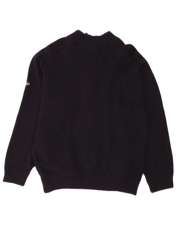 Maglione cardigan da uomo NAVIGARE medio blu navy