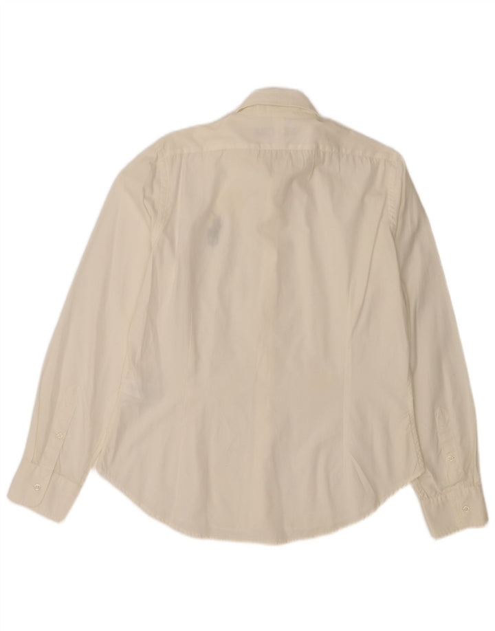 POLO RALPH LAUREN Camicia da donna US 14 XL Cotone bianco sporco